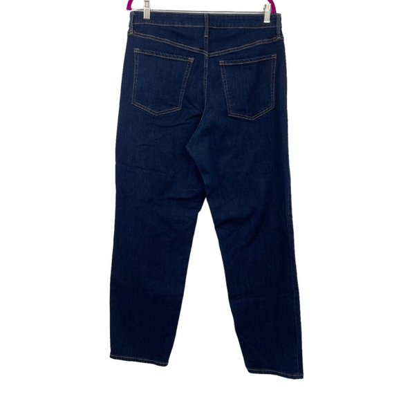 Old Navy High Rise Relaxed Jeans Womens Plus 16 Long Stretch Wide leg Boyfriend - Picture 3 of 6
